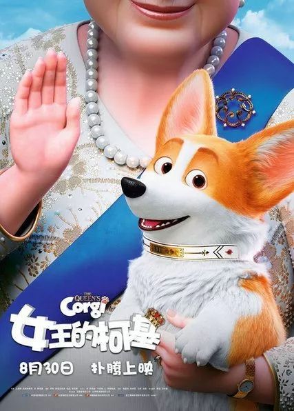 【今日影讯】8月31日15:00《女王的柯基》3d国语 /动画 19:30 《深夜