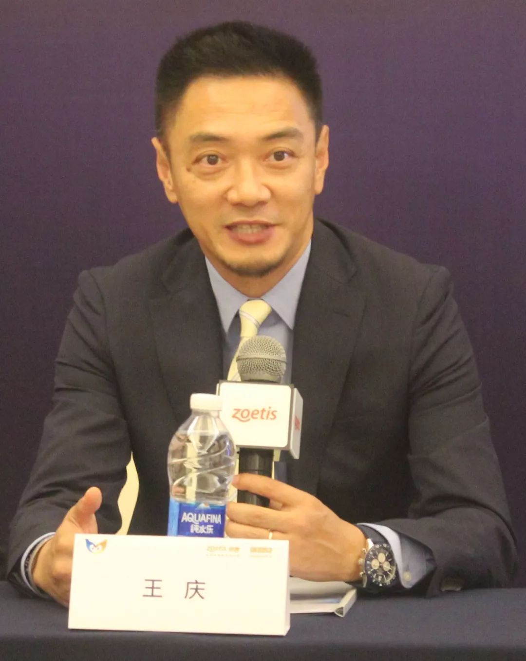 硕腾国际区高级副总裁,大中华区总经理王庆先生