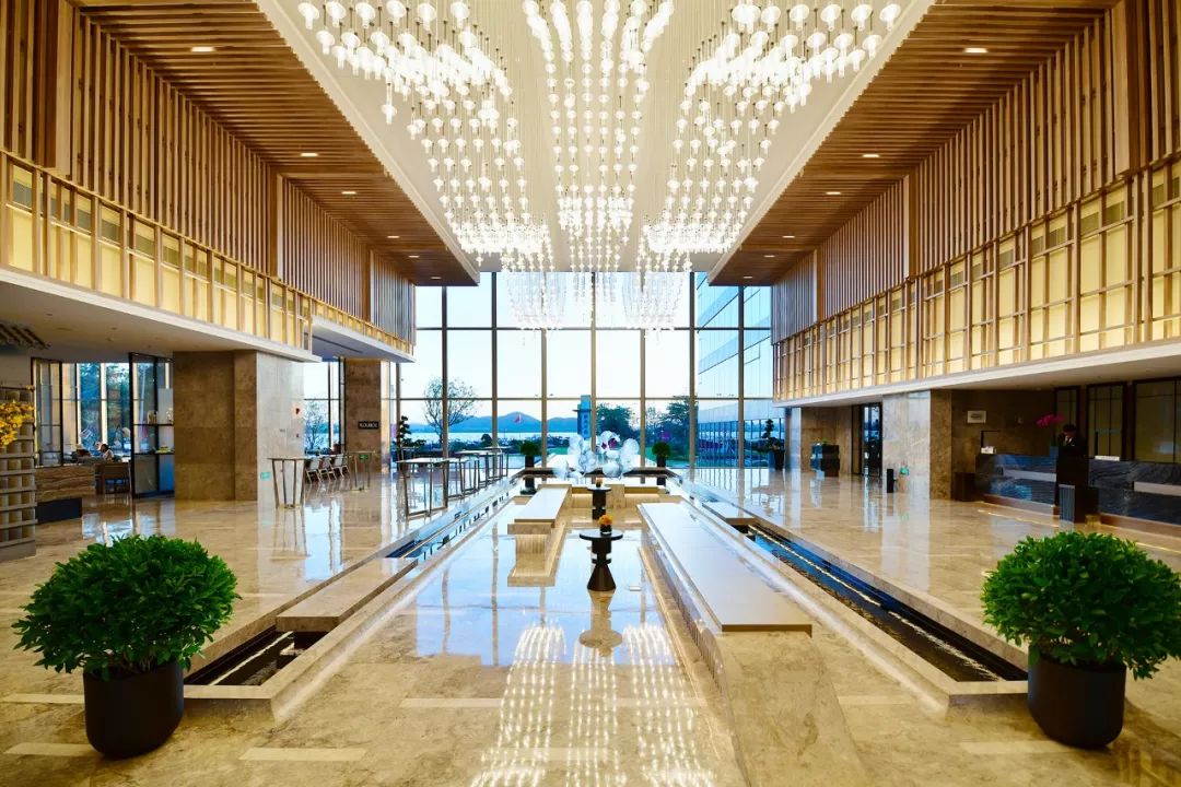 万豪酒店首次来徐啦！昨天正式竣工运营，今后与你共享湖畔美景！_徐州