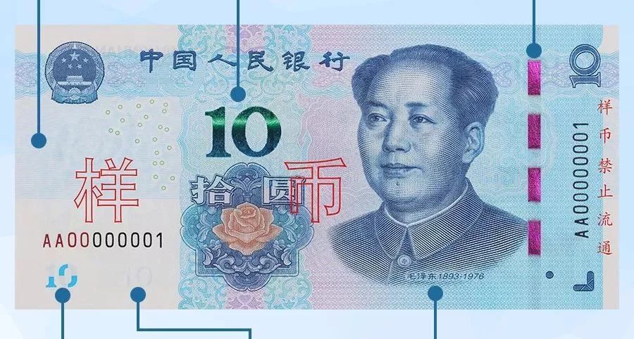 人民币上新了!一张图告诉你"新钱"的小秘密
