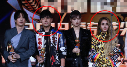 周杰伦与蔡依林同台同框了,活久见啊!