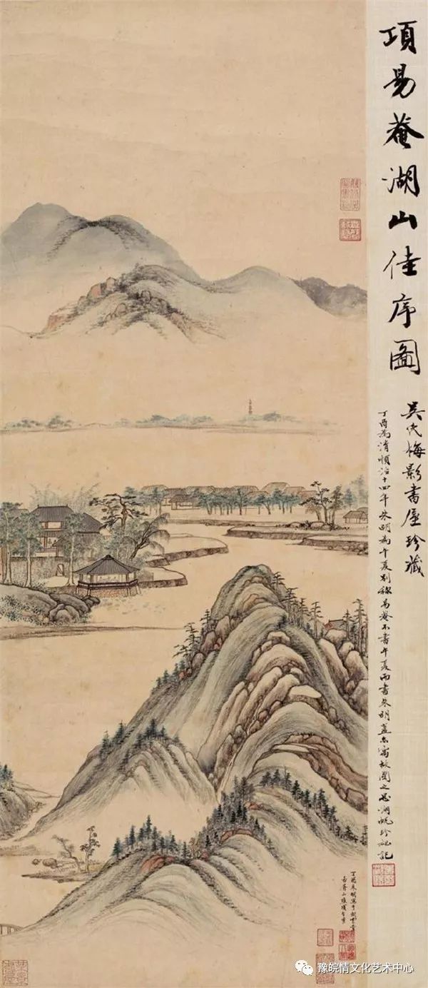 艺术大师明末清初画家项圣谟国画作品欣赏