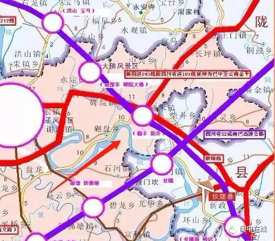 另外,省道s101线荣升国道g245线,土门到楠木到南部这条路有了新名字