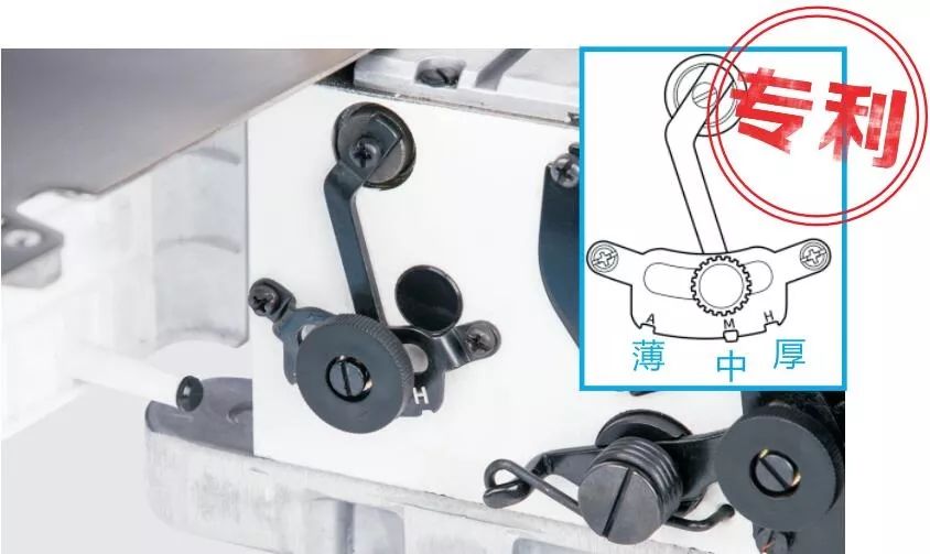 锁边机怎么吃厚