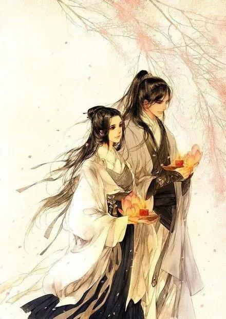 结发为夫妻,恩爱两不疑.
