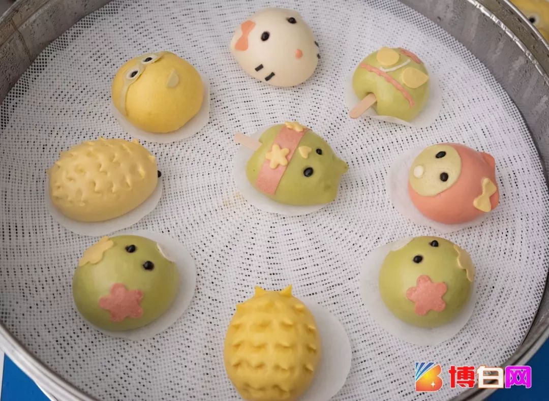 博白街惊现彩色的馒头和包子,有人吃了之后