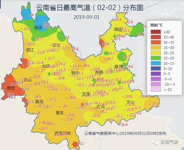 明天滇西北,滇西,滇东北边缘仍有降雨 滇西,滇南局地有强对流天气