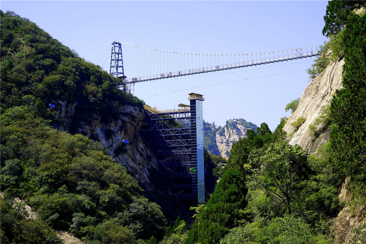 凌空绝壁,登天梯观奇景,并非只有张家界