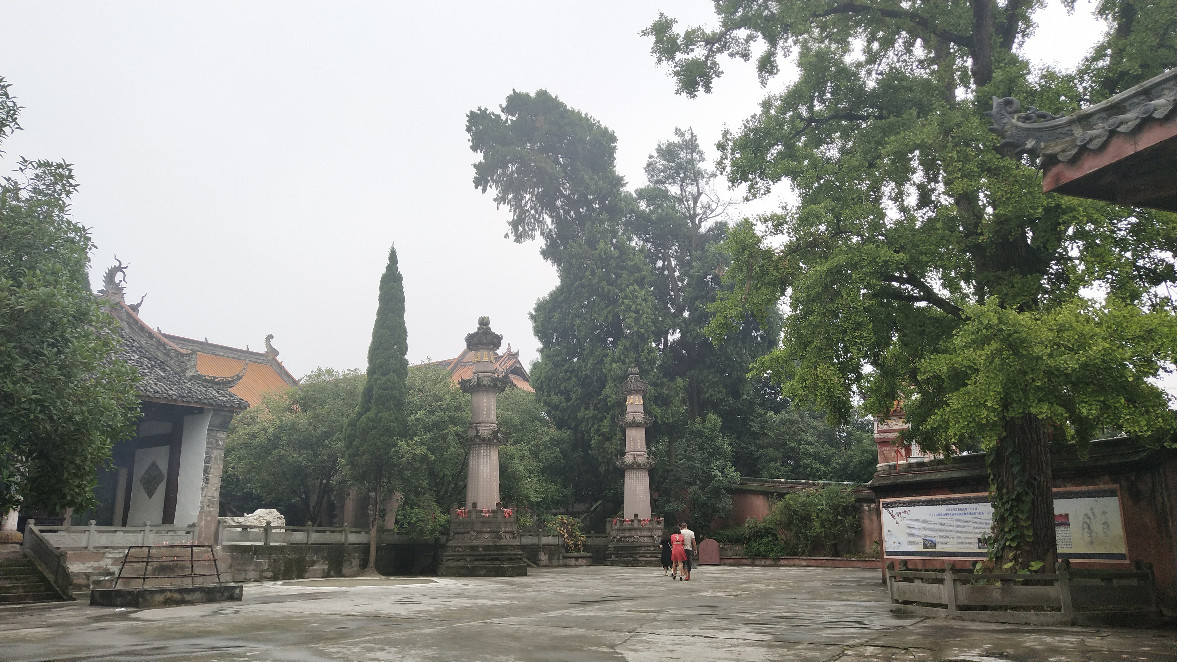 四川千年古寺慈云寺,悠秀自在游,人少景幽静