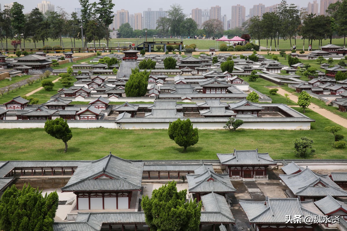 缩微大明宫复原唐朝宫殿盛景