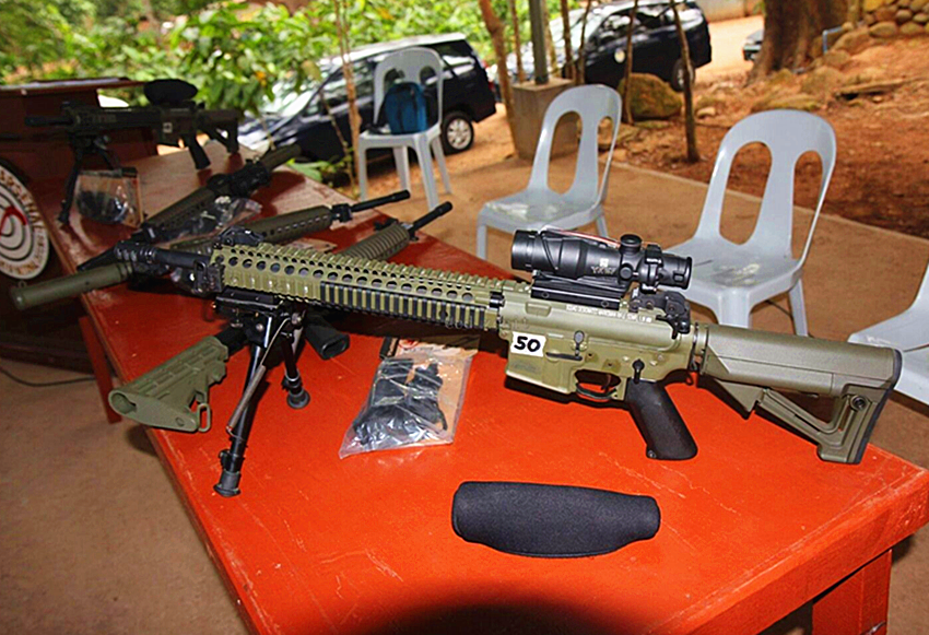军事丨菲律宾翻新m16a1步枪正规部队的m16将逐步被召回