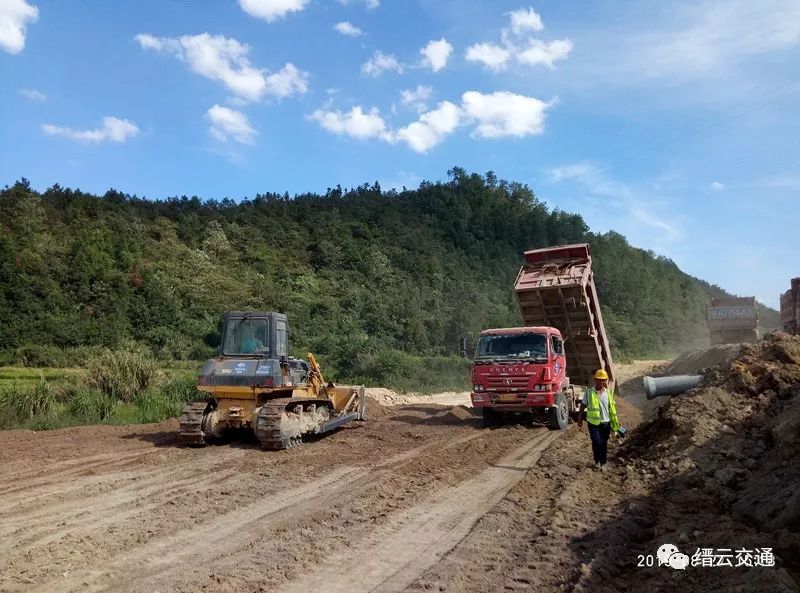 330国道缙云东渡至永康交界段改建工程一周动态