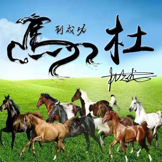 您该换微信头像了,20张万马奔腾中国风姓氏头像,祝你大展宏图