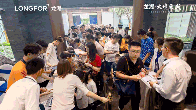 超1000组来访 | 苏州首个【天空之境】示范区盛放太湖!_龙湖
