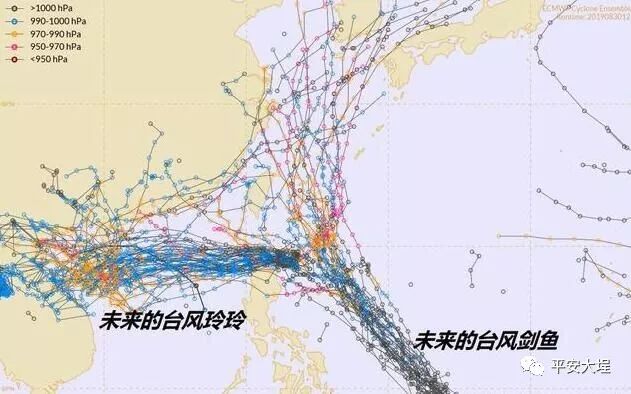 最新消息:"玲玲"突前,"剑鱼"在后!第14号台风正在酝酿