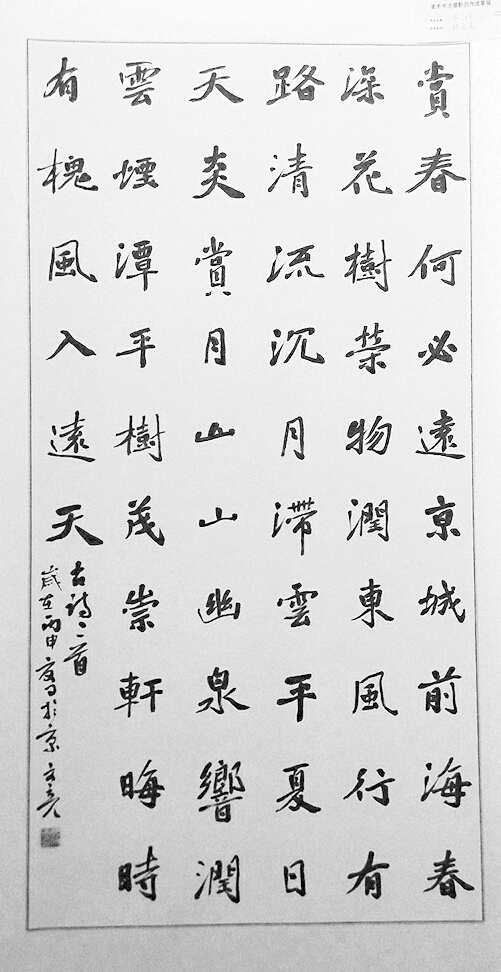 实力派书画家郭文亮_书法