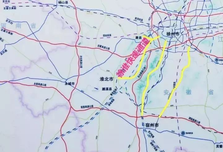 不久前,s301延伸线建设工程(淮北段)即徐淮快速通道淮北段建设用地