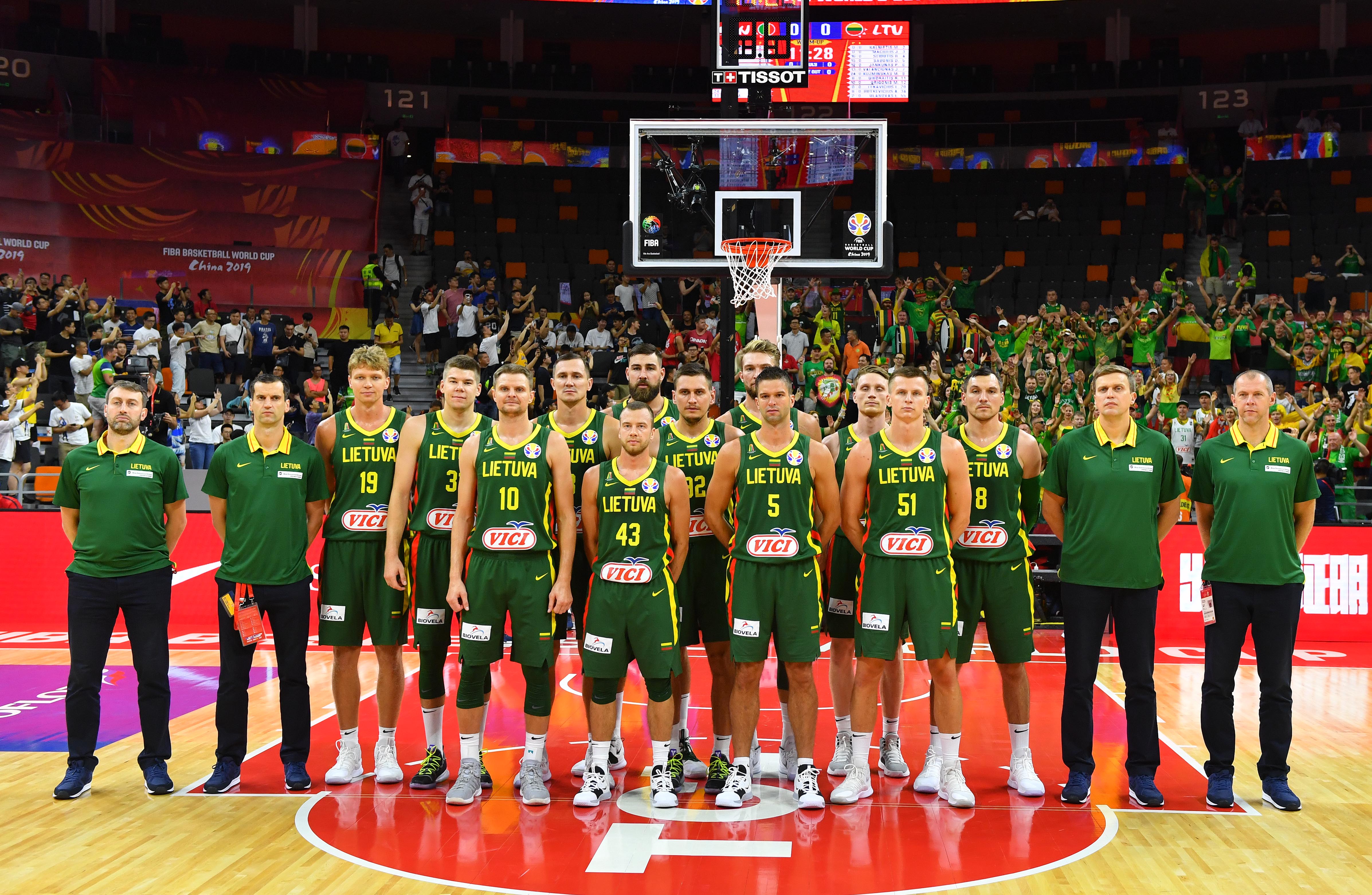 篮球——小组赛：立陶宛队对阵塞内加尔队