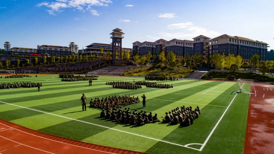 新学期,新起点,新跨越——恩阳中学高2019级军训掠影
