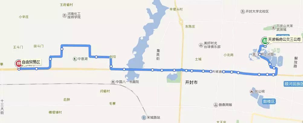 快收藏最新开封158路公交线路大全朱仙镇在开封上学的必看