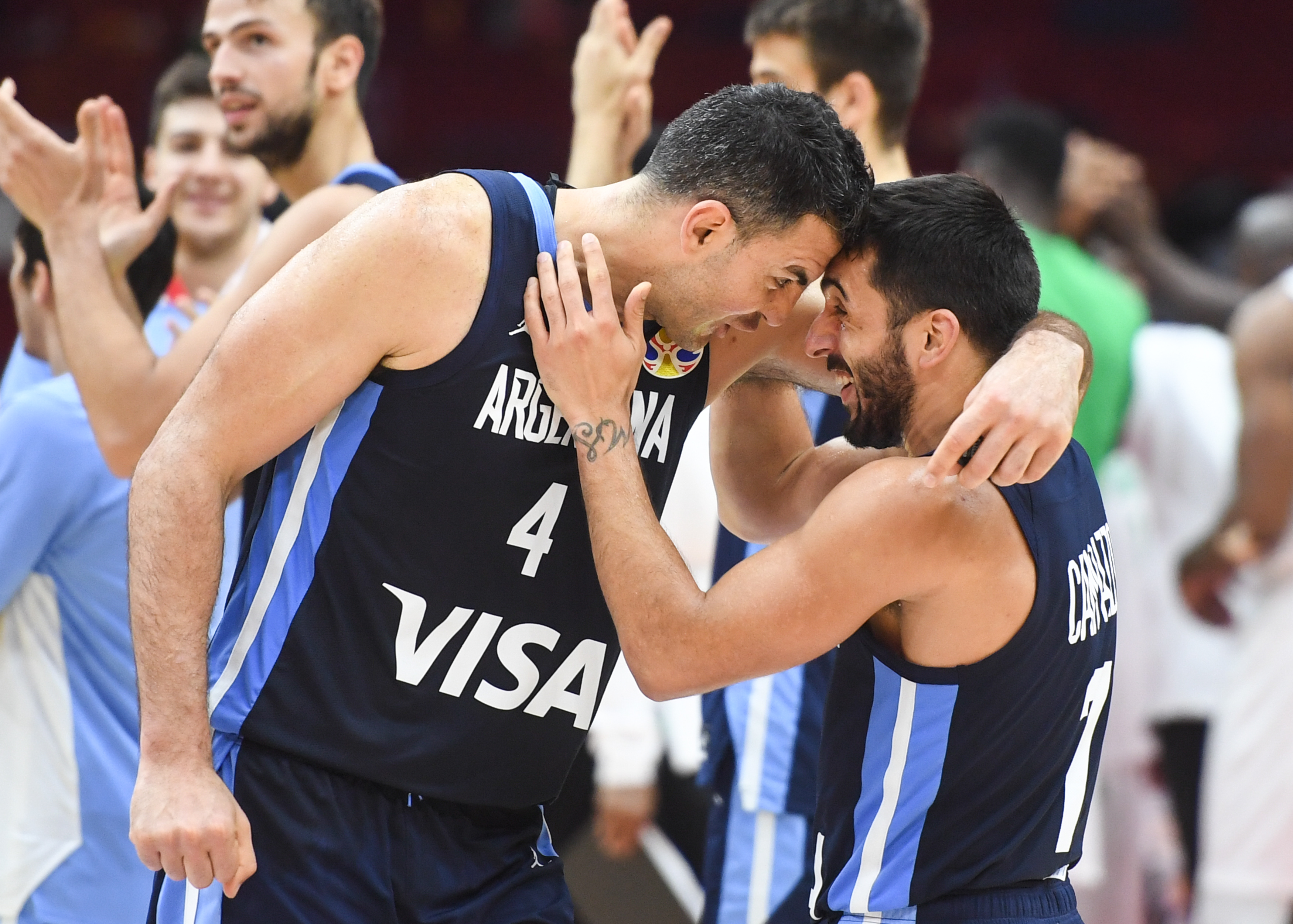 篮球——小组赛：阿根廷队胜尼日利亚队