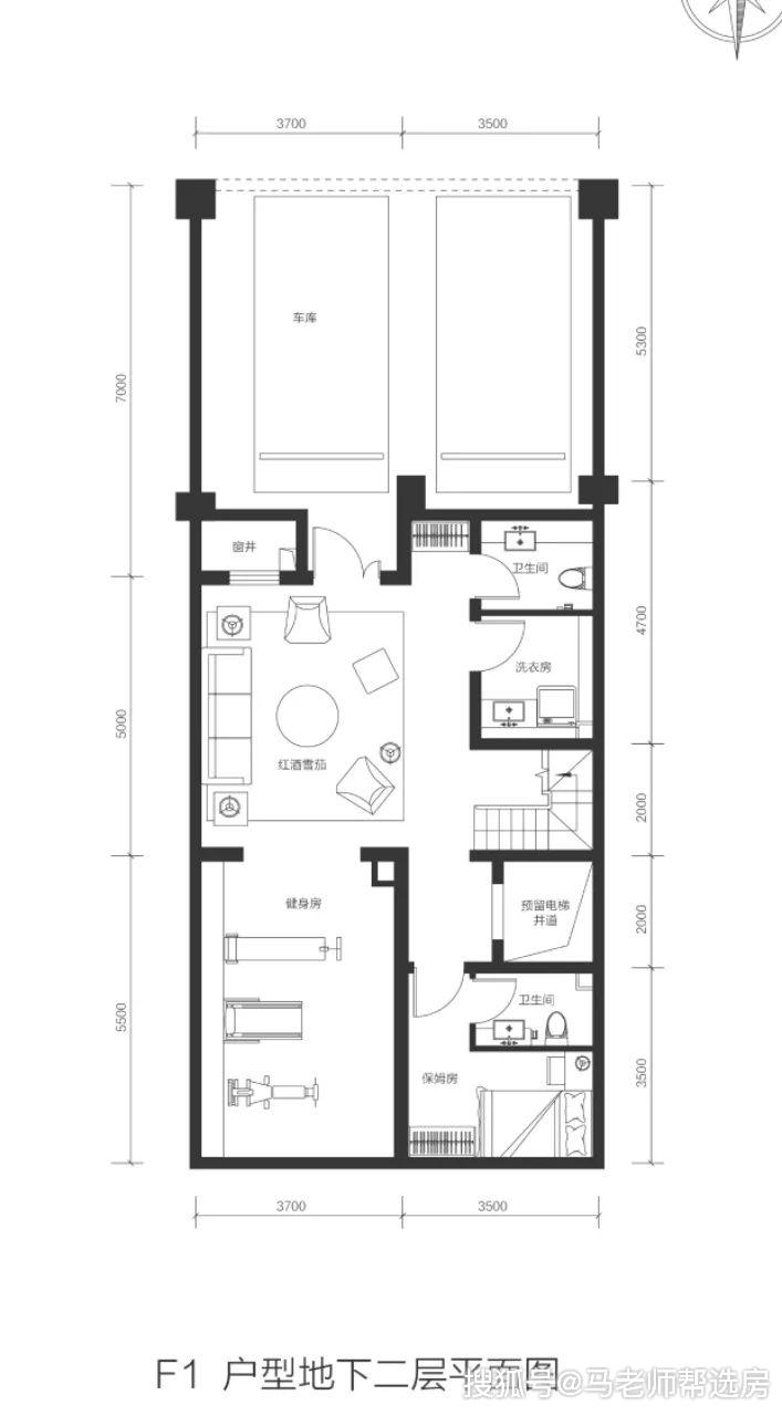 北京城建北京合院顺义人买得起的合院_户型图