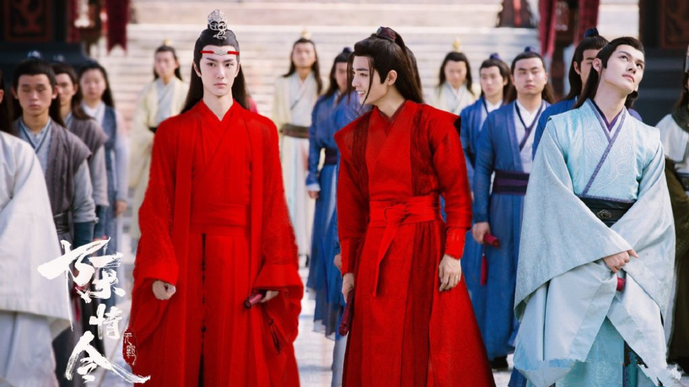 《陈情令》红衣装的蓝忘机和魏无羡,网友们幻想的"美好结局"!