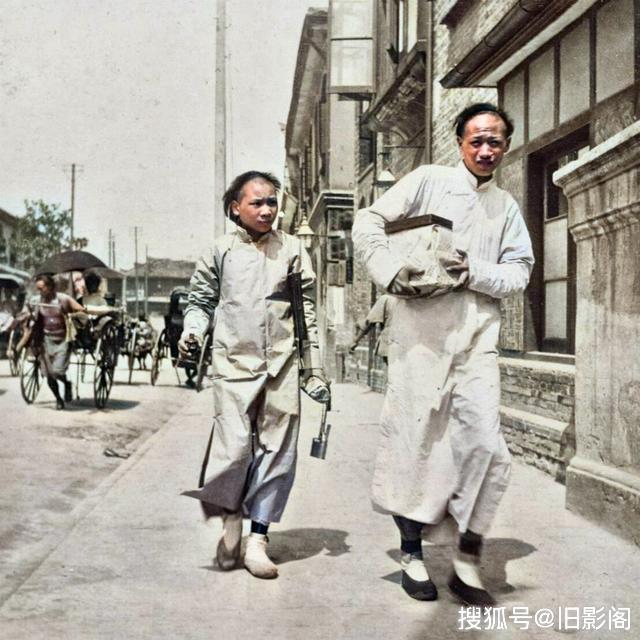 杭州旧影1908年，江南水乡百姓生活