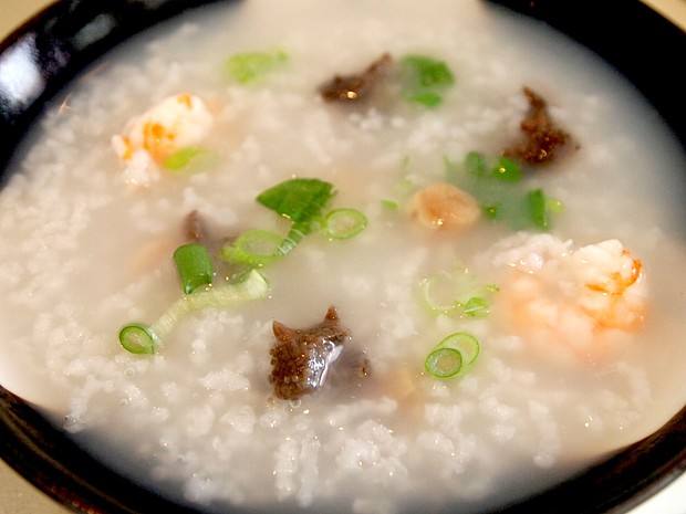 那家海参带来海参食谱—鲜虾海参粥