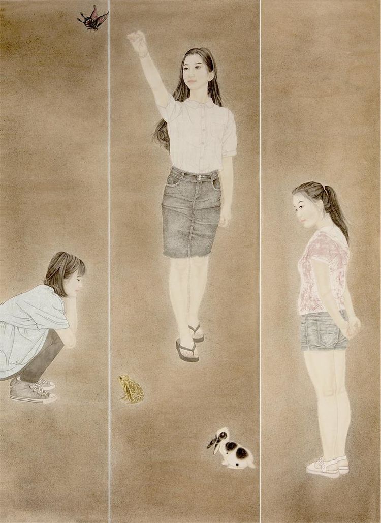 笔墨融情—女画家郭鑫人物画