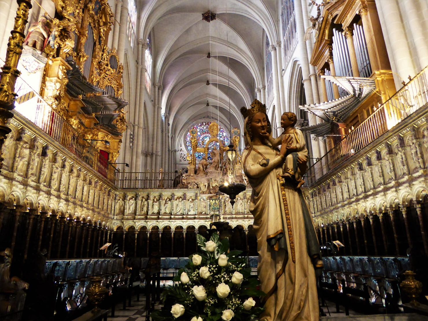 欧洲 行(46)托莱多大教堂迷人的混合艺术