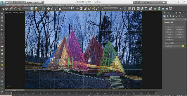 3dmax挑战效果级帐篷?高逼格的照片教程教程夜景非洲花图解图片
