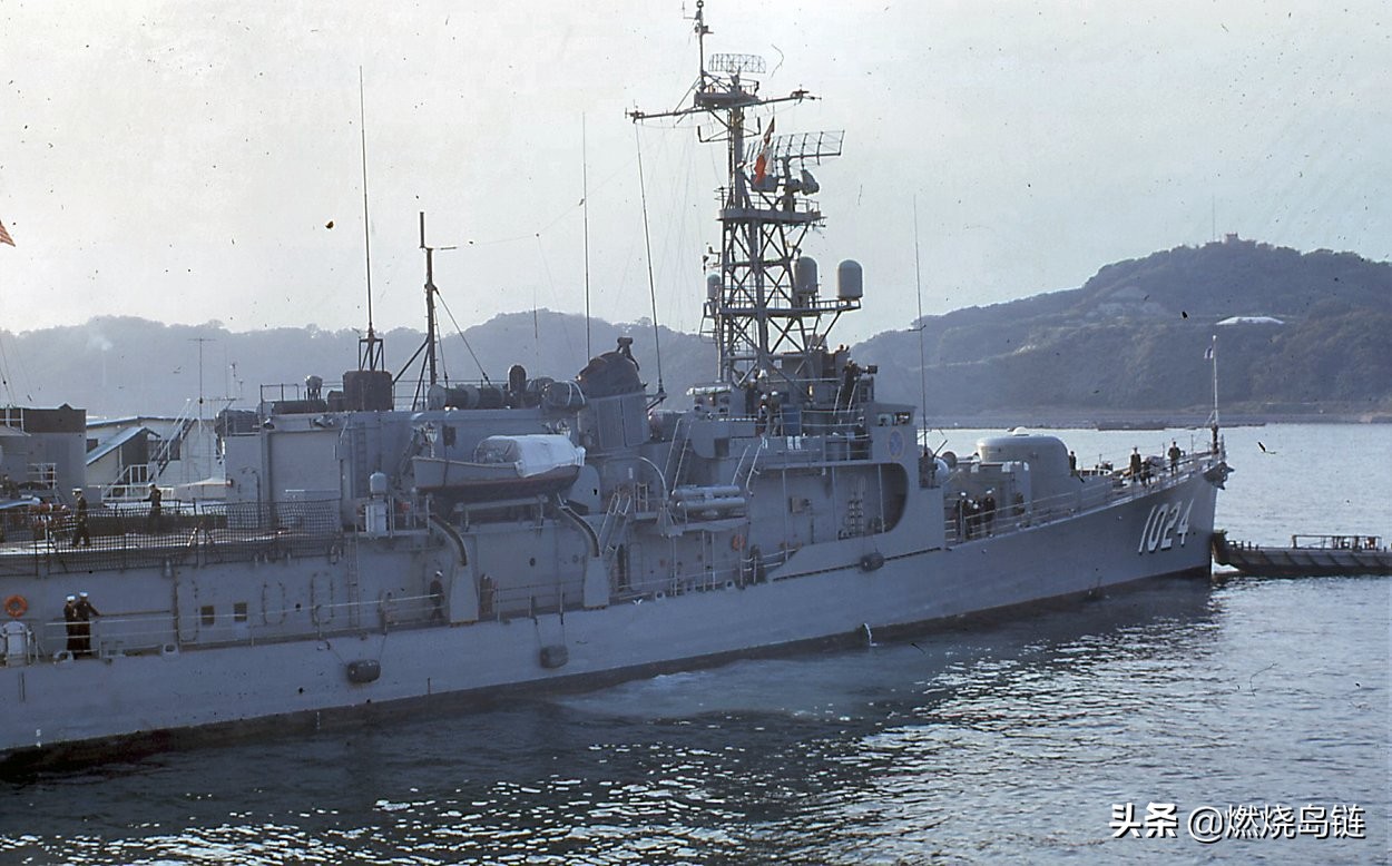 二战后美国建造的第一代护卫舰迪利级护航驱逐舰护卫舰