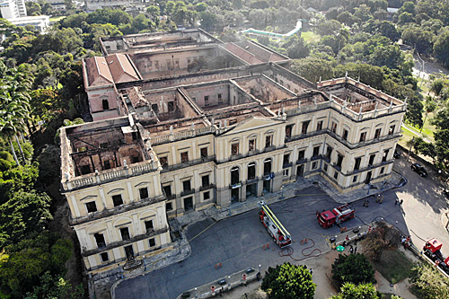 火灾一年后，巴西国家博物馆宣布计划2022年重开部分展馆