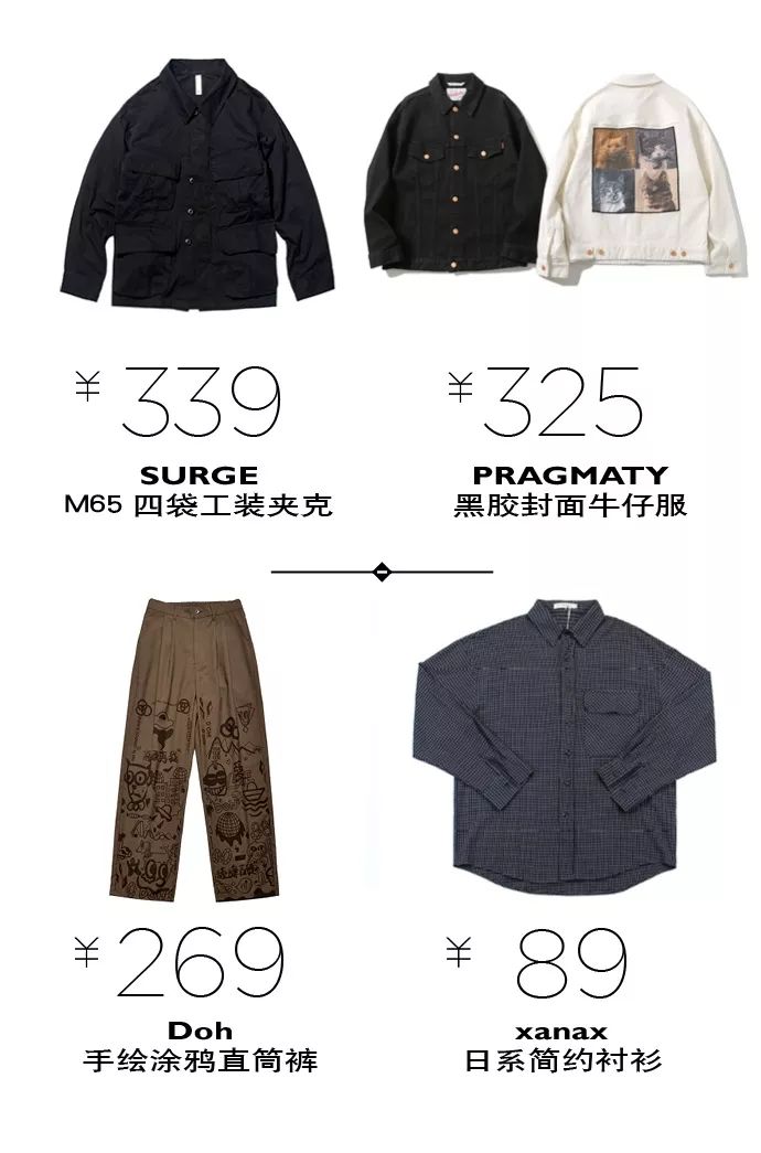 买物教室丨夹克、衬衫、阔腿裤，一键打造「工装男孩」！