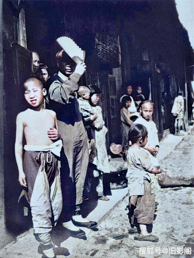 杭州旧影1908年，江南水乡百姓生活