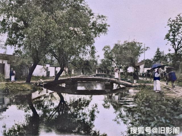 杭州旧影1908年，江南水乡百姓生活