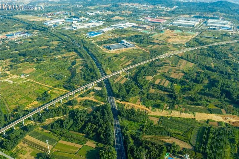 这里既有多条宽敞的城市道路,又有大货车快速通行的疏港高速,青兰高速