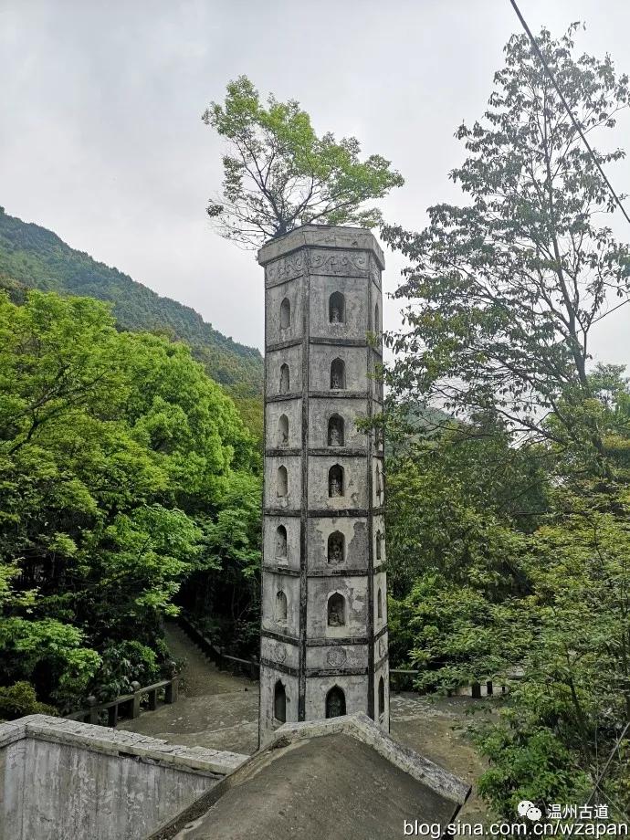 温州古建筑丨慈湖八福砖塔