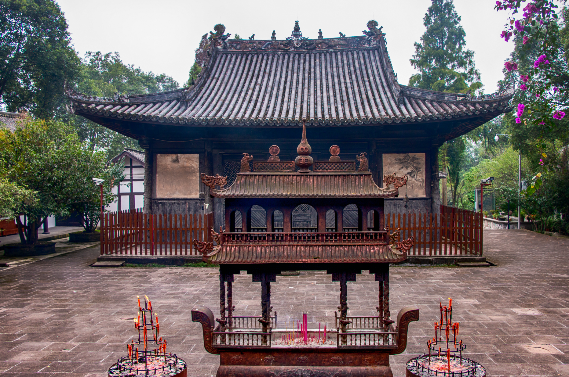 与国家级文物一起沉淀时光新津观音寺