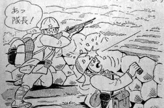 侵华日军情报兵漫画故事书里的八路军无比神勇