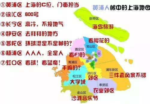 嘉定人眼中的上海地图