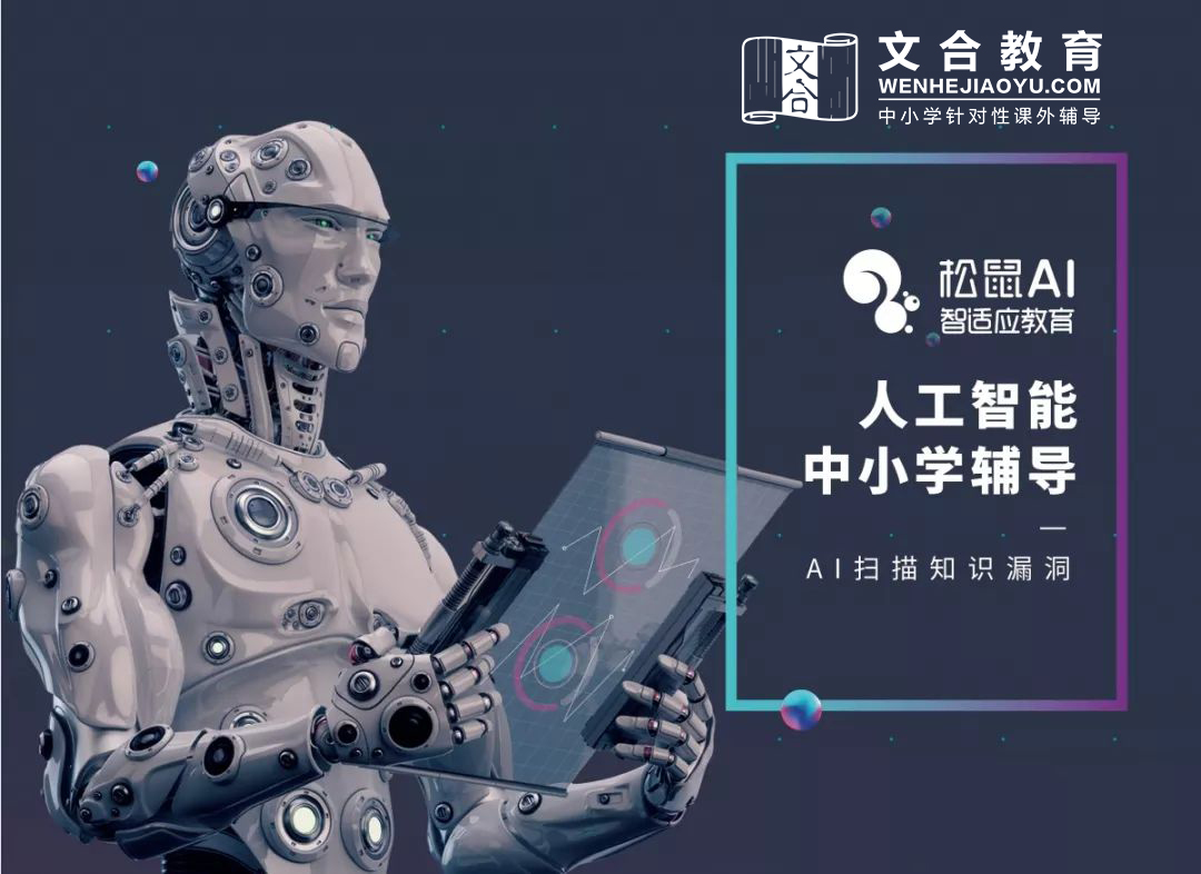 石家庄文合教育专注于中小学针对性辅导,旗下松鼠ai智能一对一系统