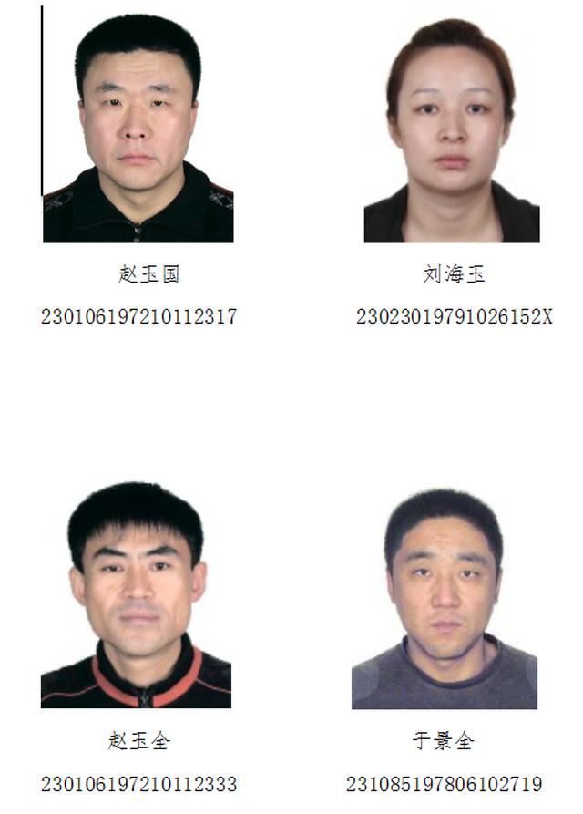 暴力恐吓聚众斗殴哈尔滨市警方公开征集赵玉国犯罪团伙违法犯罪线索