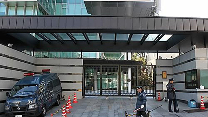 韩国驻日使馆收到子弹恐吓信威胁“正瞄准韩国人”