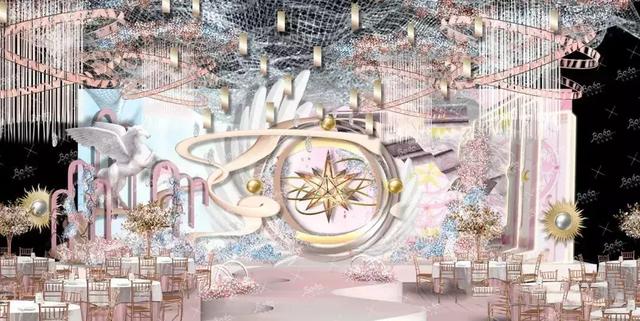 现场做出来的效果是什么样的   请欣赏现场图~   除此之外,在婚礼现场