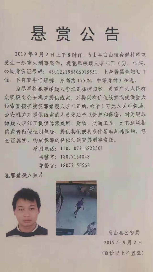 马山命案后续犯罪嫌疑人已落网