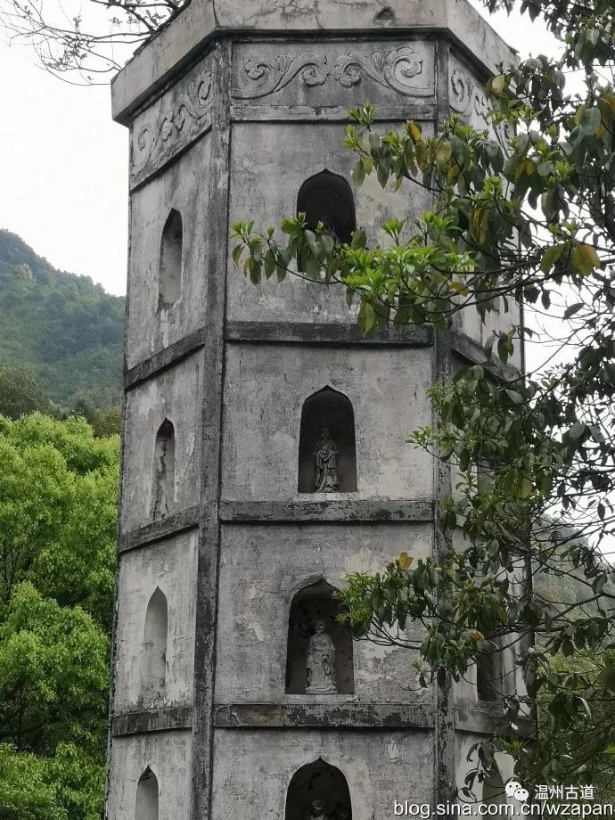 温州古建筑丨慈湖八福砖塔