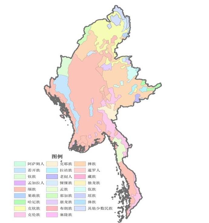 缅族人口比例_缅甸缅族