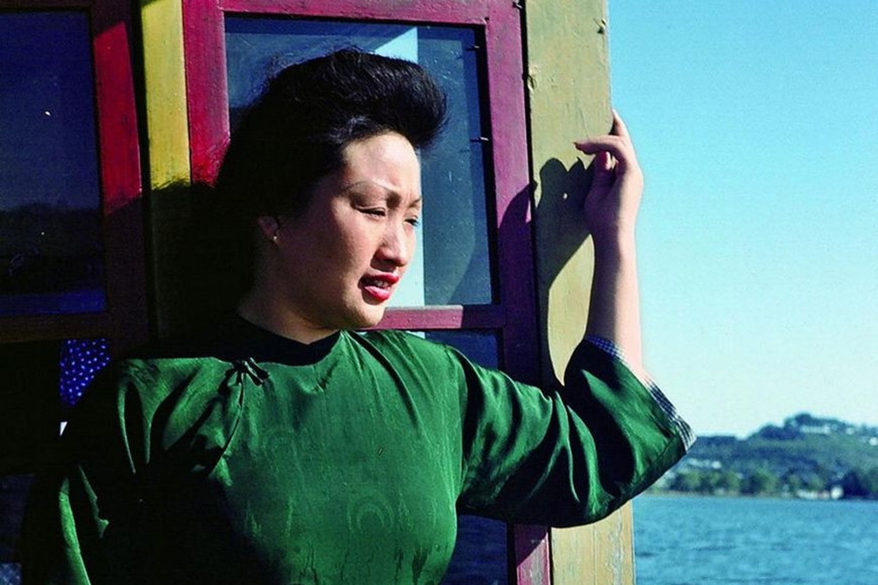 珍贵彩色照片，记录1945年的中国